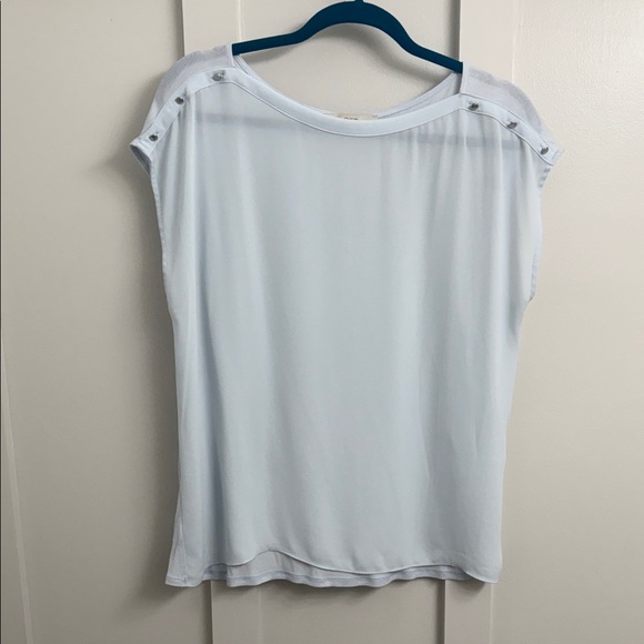 LOFT Tops - LOFT Soft Blue Women's Blouse